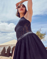 [FINAL SALE] WOMEN'S NIA LONG-LENGTH PLEATED SKIRT