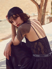 [FINAL SALE] NIA LONG-LENGTH PLEATED SKIRT
