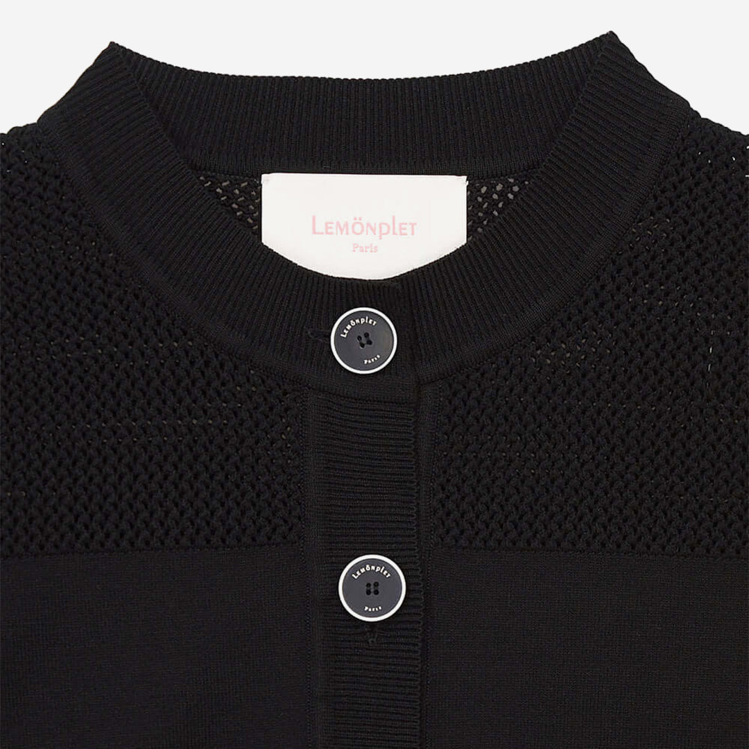 DUE KNITTED CARDIGAN