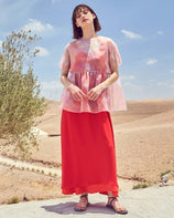 WOMEN'S SEI SHEER TOP