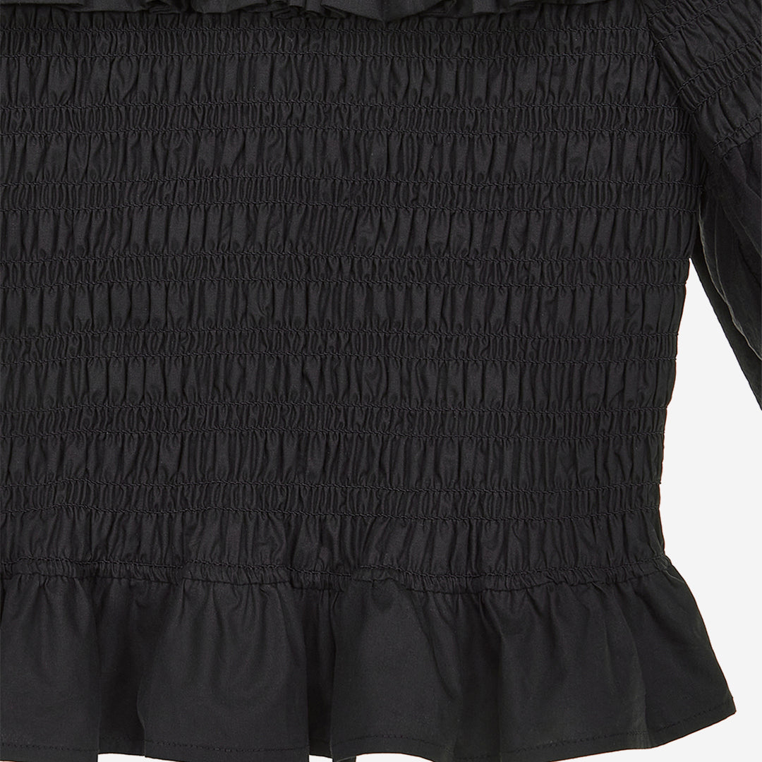 WOMEN'S DUCHESSE OFF-SHOULDER TOP