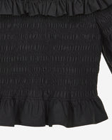 WOMEN'S DUCHESSE OFF-SHOULDER TOP