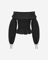 WOMEN'S DUCHESSE OFF-SHOULDER TOP