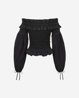 WOMEN'S DUCHESSE OFF-SHOULDER TOP