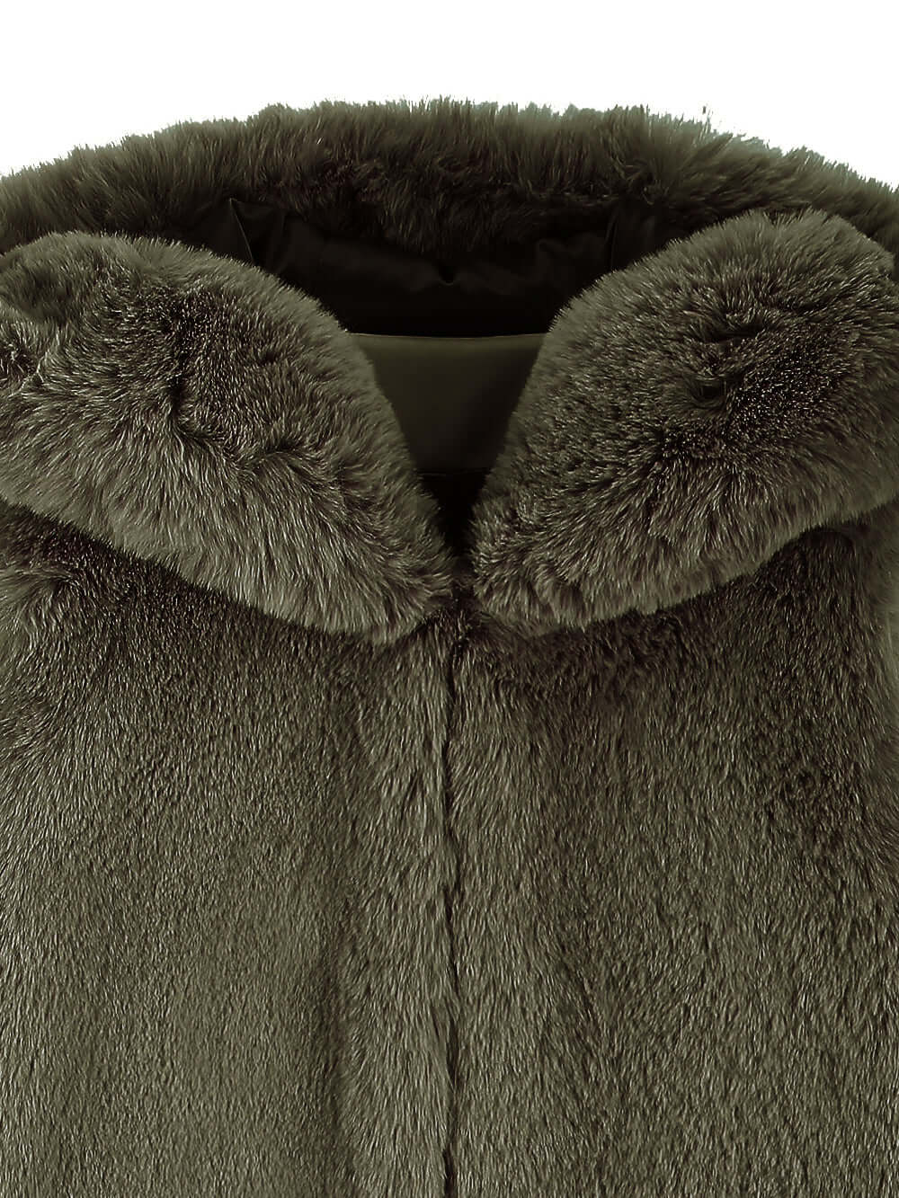 [REFURB]FAUX FUR CUPID HOODED VEST