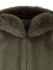 [REFURB]FAUX FUR CUPID HOODED VEST