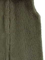 [REFURB]FAUX FUR CUPID HOODED VEST