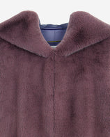 [SIGNATURE] WOMEN'S FAUX FUR LAON HOODED MAXI VEST