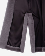 [SIGNATURE] WOMEN'S FAUX FUR LAON HOODED MAXI VEST