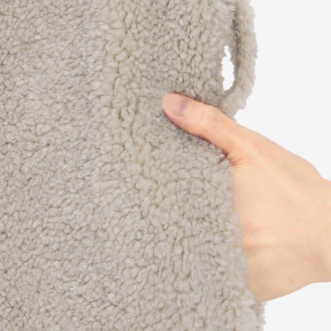 WOMEN'S FAUX FUR PETER BELTED VEST