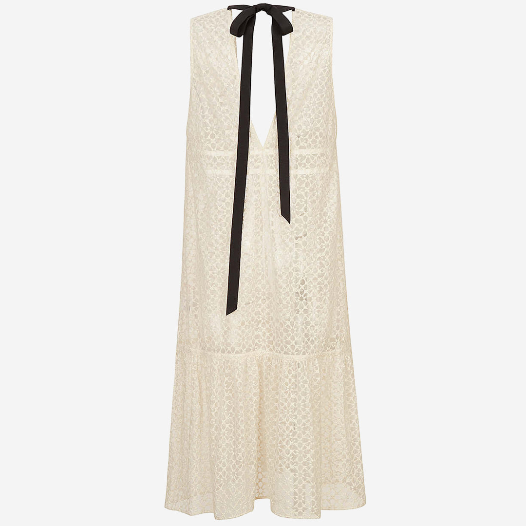 WOMEN'S SÉE LACE LONG VEST GOWN