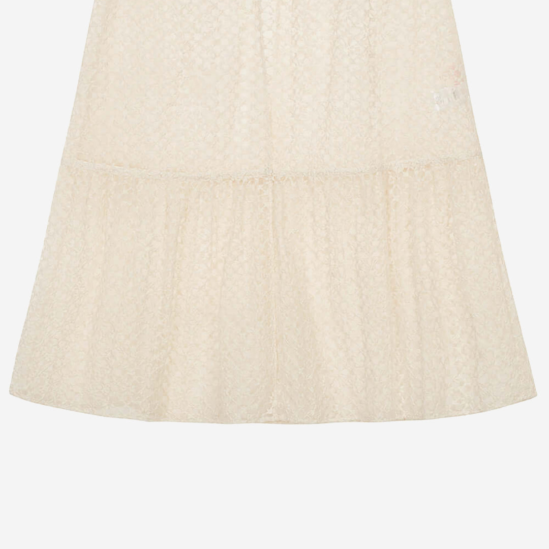 WOMEN'S SÉE LACE LONG VEST GOWN