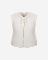 WOMEN'S FAUX FUR SOURCE VEST