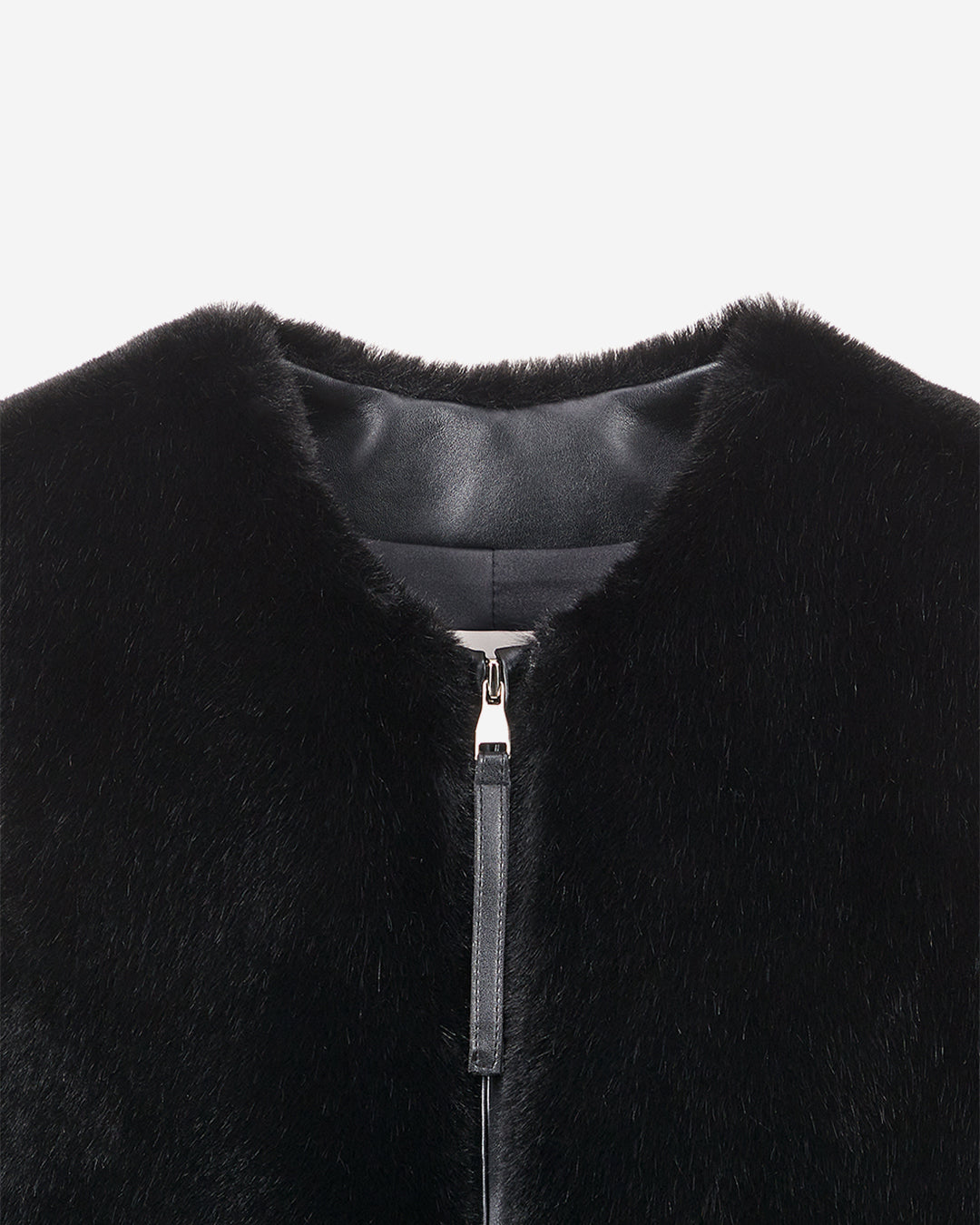 [PRIVATE] FAUX FUR SOURCE VEST