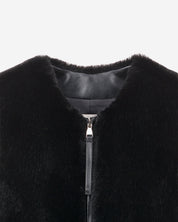 [PRIVATE] FAUX FUR SOURCE VEST