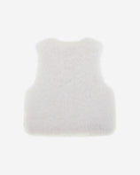 WOMEN'S FAUX FUR BLANCHE SHORT VEST