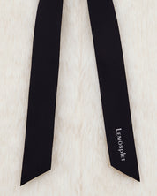 [SIGNATURE LINE] FAUX FUR TIED KITTEN RIBBON VEST