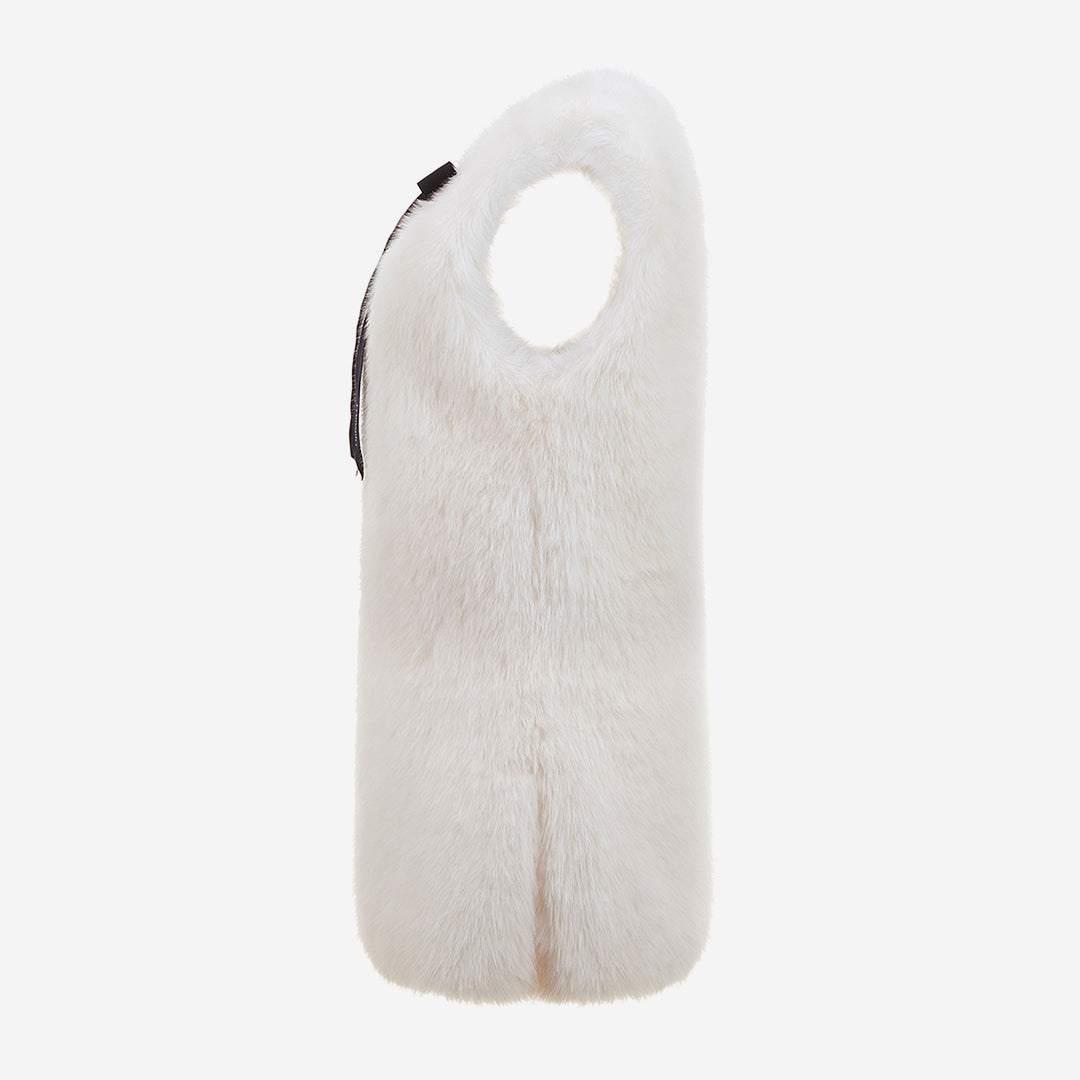 WOMEN'S FAUX FUR BLANCHE MEDIUM VEST