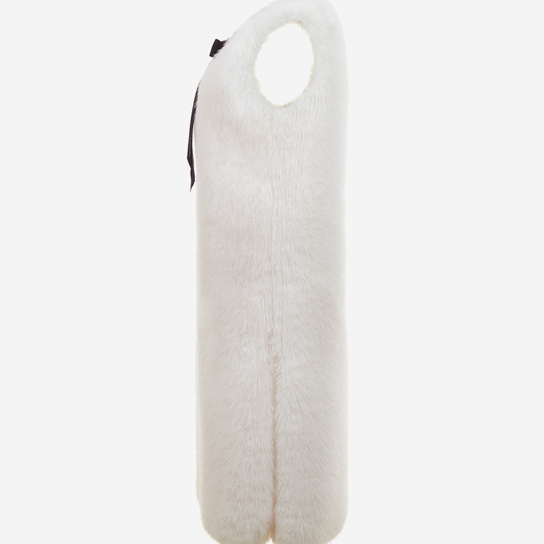 WOMEN'S FAUX FUR BLANCHE LONG VEST