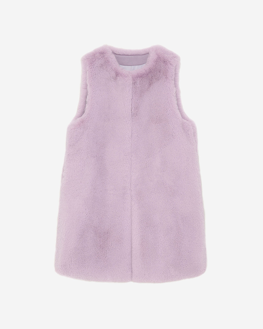 [REFURB]FAUX FUR KUN LONG VEST