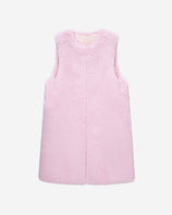 WOMEN'S FAUX FUR KUN MIDI VEST