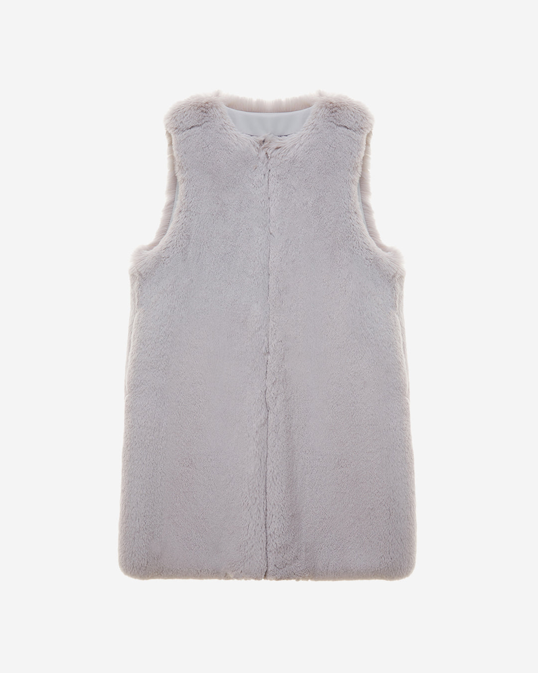 [REFURB]FAUX FUR KUN LONG VEST